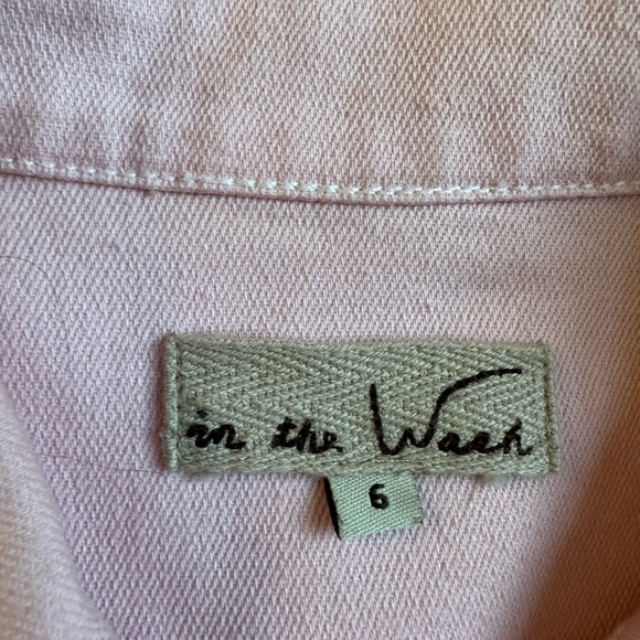 In the Wash Womens Size 6 Pink Jacket - Picture 5 of 6